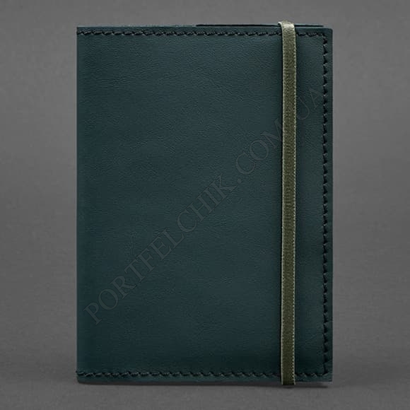 Обкладинка на паспорт BlankNote BN-OP-1-malachite зелений (Код. 16144-04) головне фото