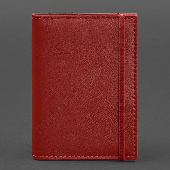 Обкладинка на паспорт BlankNote BN-OP-1-red червоний (Код. 16146-04) головне фото