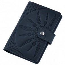 Обкладинка на паспорт BlankNote BN-OP-3-NN-Ls Crazy Horse синій