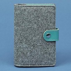 Обкладинка на паспорт BlankNote BN-OP-3-felt-tiffany бірюзовий