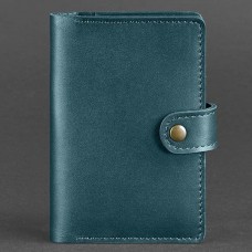 Обкладинка на паспорт BlankNote BN-OP-3-malachite зелений