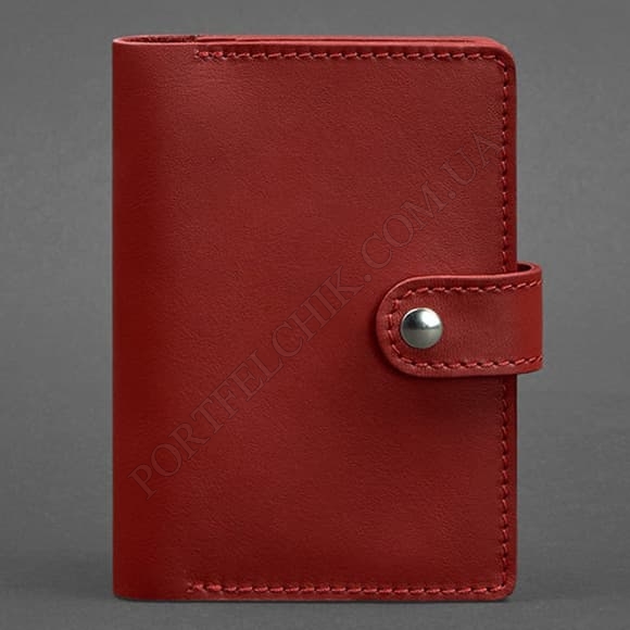 Обложка на паспорт BlankNote BN-OP-3-red красный (Код. 16607-04) главное фото