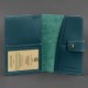 Обложка на паспорт BlankNote BN-OP-5-malachite зеленый (Код. 13790-04) дополнительное фото № 1