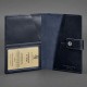 Обкладинка на паспорт BlankNote BN-OP-5-navy-blue синій (Код. 13791-04) додаткове фото № 1