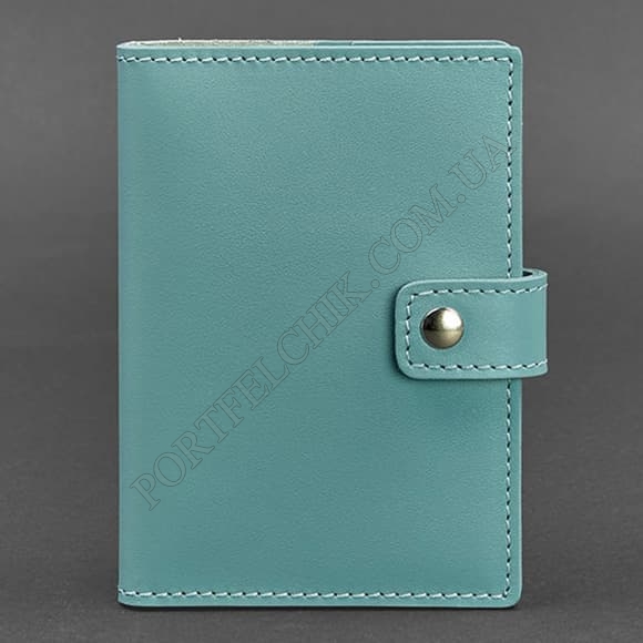 Обложка на паспорт BlankNote BN-OP-5-tiffany бирюзовый (Код. 13810-04) главное фото