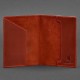 Обкладинка на паспорт BlankNote BN-OP-PL-coral Crazy Horse корал (Код. 16163-04) додаткове фото № 1