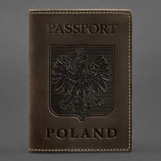 Обложка на паспорт BlankNote BN-OP-PL-o Crazy Horse коричневый Обложка на паспорт BlankNote BN-OP-PL-o Crazy Horse коричневый