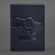 Обложка на паспорт BlankNote BN-OP-UA-M-navy-blue синий Обложка на паспорт BlankNote BN-OP-UA-M-navy-blue синий