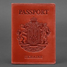 Обложка на паспорт BlankNote BN-OP-UA-coral коралл Обложка на паспорт BlankNote BN-OP-UA-coral коралл
