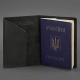 Обкладинка на паспорт BlankNote BN-OP-UA-g-kr Crazy Horse чорний (Код. 17370-04) додаткове фото № 2