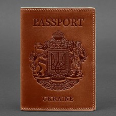 Обложка на паспорт BlankNote BN-OP-UA-k коричневый Обложка на паспорт BlankNote BN-OP-UA-k коричневый