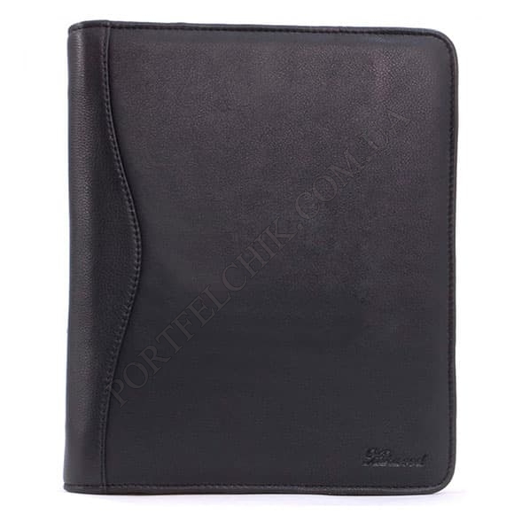 Папка Ashwood A4 ZIP Black черный (Код. 17303-01) главное фото
