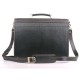 Портфель Manufatto СПС-2 Black з коричневою ниткою чорний (Код. 9837-09) додаткове фото № 3