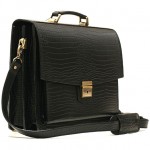 Портфель Manufatto ПАВ-20 Croco Black чорний Портфель Manufatto ПАВ-20 Croco Black чорний