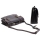 Портфель Manufatto РВМ-3 Black з коричневою ниткою чорний (Код. 8288-09) додаткове фото № 4