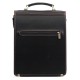Портфель Manufatto СПБ-2 Black с коричневой нитью черный (Код. 9594-09) дополнительное фото № 3