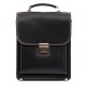 Портфель Manufatto СПБ-2 Black с коричневой нитью черный (Код. 9594-09) дополнительное фото № 4