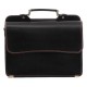 Портфель Manufatto СПС-4 Black с коричневой нитью черный (Код. 9602-09) дополнительное фото № 7