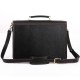 Портфель Manufatto ТМ-1 Black з коричневою ниткою чорний (Код. 13682-09) додаткове фото № 4