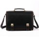 Портфель Manufatto ТМ-1 Black з коричневою ниткою чорний (Код. 13682-09) додаткове фото № 6