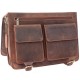 Портфель Visconti 16134 XL Oil Tan коричневий (Код. 7472-01) додаткове фото № 3