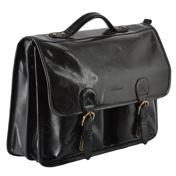 Портфель Ashwood 8190 Black чорний (Код. 17681-01) головне фото