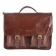 Портфель Ashwood 8190 VT Cognac коричневый (Код. 18409-01) дополнительное фото № 5