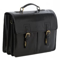 Портфель Ashwood Gareth Briefcase Black черный Портфель Ashwood Gareth Briefcase Black черный
