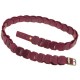 Женский ремень BlankNote BN-BELT-1-vin-kr Crazy Horse бордовый (Код. 8426-04) дополнительное фото № 1