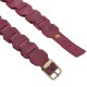 Женский ремень BlankNote BN-BELT-1-vin-kr Crazy Horse бордовый (Код. 8426-04) дополнительное фото № 2