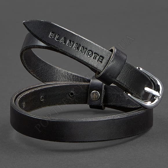 Женский ремень BlankNote BN-BELT-4-raven черный (Код. 15322-04) главное фото