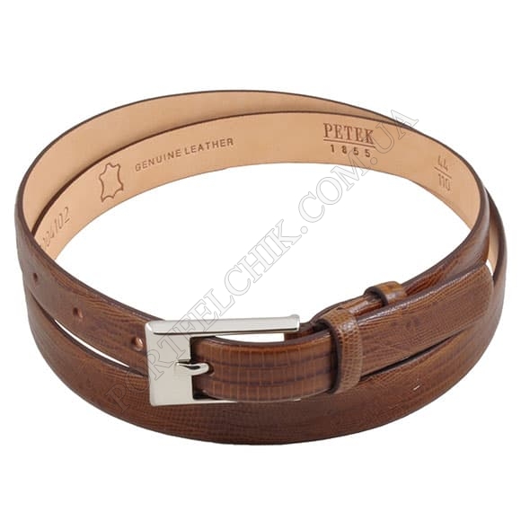 Жіночій ремінь Petek 2004102 коричневий (Код. 15684-10) головне фото