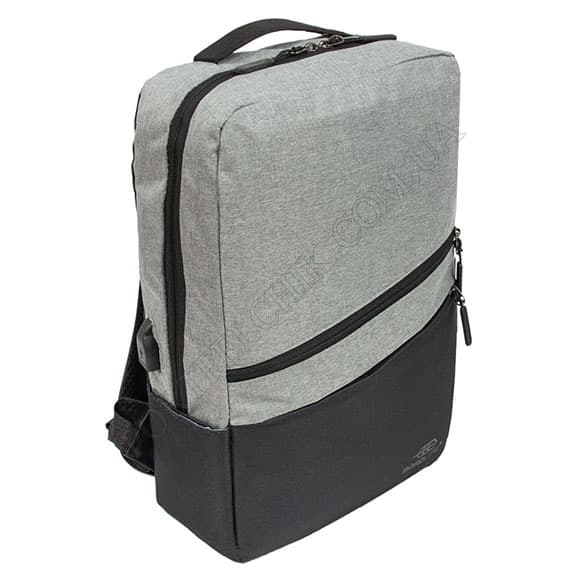 Городской рюкзак Bordlite JBBP 277 Grey/Black серый, комбинированный (Код. 17336-01) главное фото