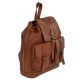 Шкіряний рюкзак Ashwood 7990 Rust коричневий (Код. 16800-01) головне фото