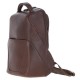 Кожаный рюкзак Ashwood K47 Brown коричневый (Код. 17722-01) дополнительное фото № 3