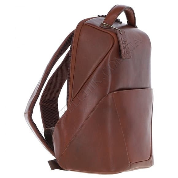 Кожаный рюкзак Ashwood K47 Chestnut коричневый (Код. 17696-01) главное фото