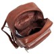 Шкіряний рюкзак Ashwood T87 Chestnut коричневий (Код. 17695-01) додаткове фото № 1