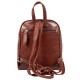 Шкіряний рюкзак Ashwood T87 Chestnut коричневий (Код. 17695-01) додаткове фото № 4