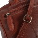 Шкіряний рюкзак Ashwood T87 Chestnut коричневий (Код. 17695-01) додаткове фото № 6