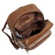 Кожаный рюкзак Ashwood T87 Honey коричневый (Код. 17721-01) дополнительное фото № 1