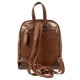Кожаный рюкзак Ashwood T87 Honey коричневый (Код. 17721-01) дополнительное фото № 4