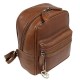 Кожаный рюкзак Ashwood T87 Honey коричневый (Код. 17721-01) главное фото
