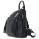 Кожаный рюкзак Ashwood X37 Black черный (Код. 18288-01) дополнительное фото № 3