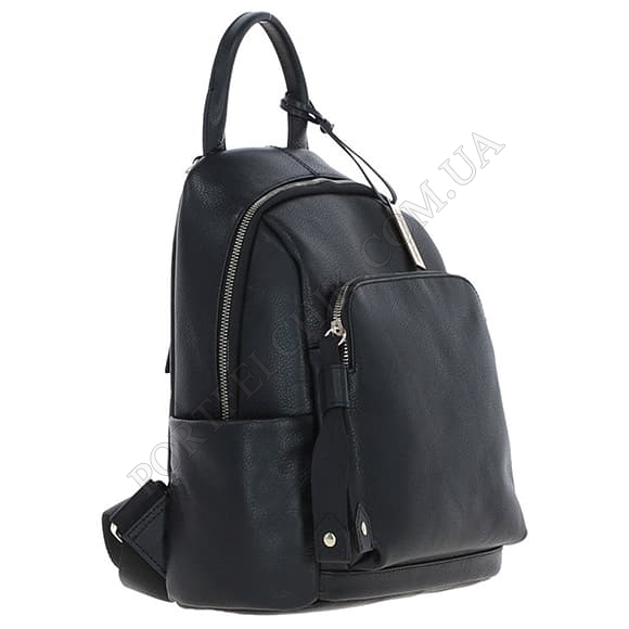 Кожаный рюкзак Ashwood X37 Black черный (Код. 18288-01) главное фото