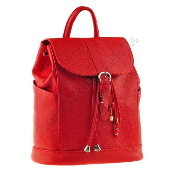 Кожаный рюкзак BlankNote BN-BAG-13-Rubin красный (Код. 8606-04) главное фото