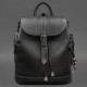 Кожаный рюкзак BlankNote BN-BAG-13-g черный (Код. 17596-04) дополнительное фото № 3