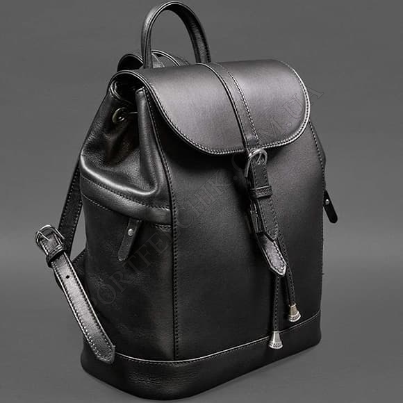 Кожаный рюкзак BlankNote BN-BAG-13-g черный (Код. 17596-04) главное фото