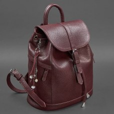 Шкіряний рюкзак BlankNote BN-BAG-13-marsala бордовий Шкіряний рюкзак BlankNote BN-BAG-13-marsala бордовий