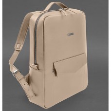 Шкіряний рюкзак BlankNote BN-BAG-19-1-light-beige бежевий Шкіряний рюкзак BlankNote BN-BAG-19-1-light-beige бежевий