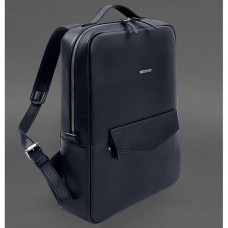 Шкіряний рюкзак BlankNote BN-BAG-19-1-navy-blue синій Шкіряний рюкзак BlankNote BN-BAG-19-1-navy-blue синій